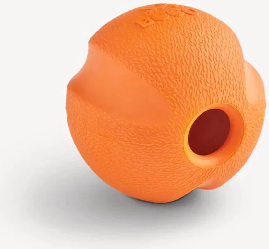 Beco Pets Fetch Ball - Stuiterende Hondenbal - Ideaal voor apporteren - Past in werpstok - Oranje