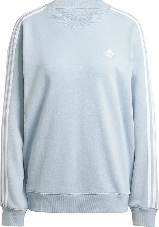 Adidas 3 Strepen Ft Sweatshirt Blauw XS Vrouw