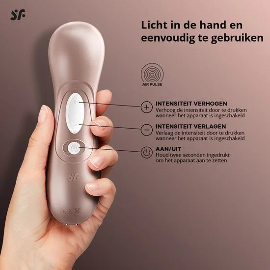 Satisfyer Pro 2 Next Generation, producttest 1,6 (GOED), clitoriszuiger met 11 intensiteitsniveaus, oplegvibrator met accutechnologie, waterdicht
