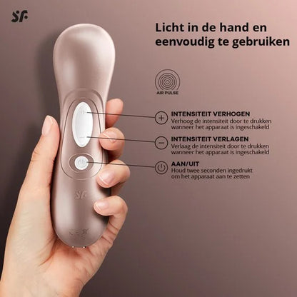 Satisfyer Pro 2 Next Generation, producttest 1,6 (GOED), clitoriszuiger met 11 intensiteitsniveaus, oplegvibrator met accutechnologie, waterdicht
