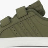 Adidas VS Pace 2.0 kinder sneakers groen zwart - Maat 29 - Uitneembare zool