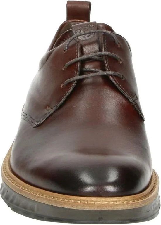 Ecco ST.1 Hybrid nette herenschoen - Cognac - Maat 48