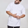 Urban Classics - Tall Heren T-shirt - S - Wit