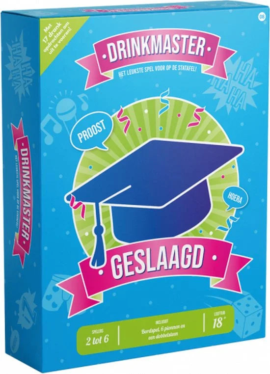 Drinkmaster Spel - Geslaagd