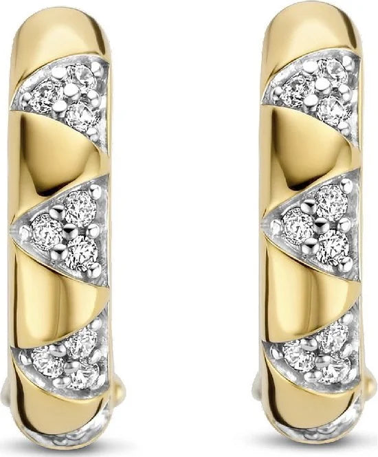 TI SENTO Oorbellen 7838ZY - Zilveren dames oorbellen