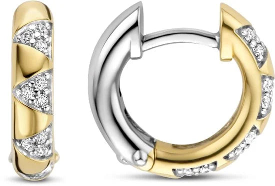 TI SENTO Oorbellen 7838ZY - Zilveren dames oorbellen