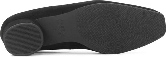 Hassia Dames Pumps / Damesschoenen - Suède - Geen hoogte 2 cm cm - 302627 - Zwart - Maat 41/41+