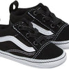 Vans - Old Skool Crib - Peuter sneaker - 19 - Zwart