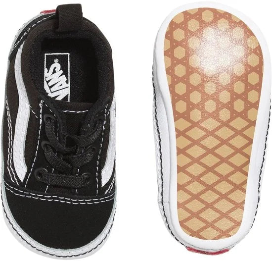 Vans - Old Skool Crib - Peuter sneaker - 19 - Zwart