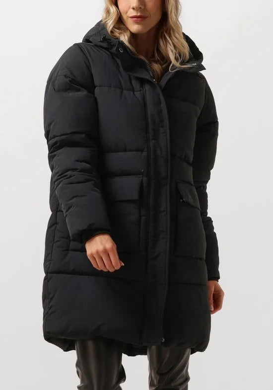 Notre-V Nv-edsilia Jassen Dames - Winterjas - Zwart - Maat M