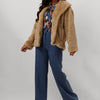 Another Label Moore Pants Broeken Dames - Blauw - Maat S