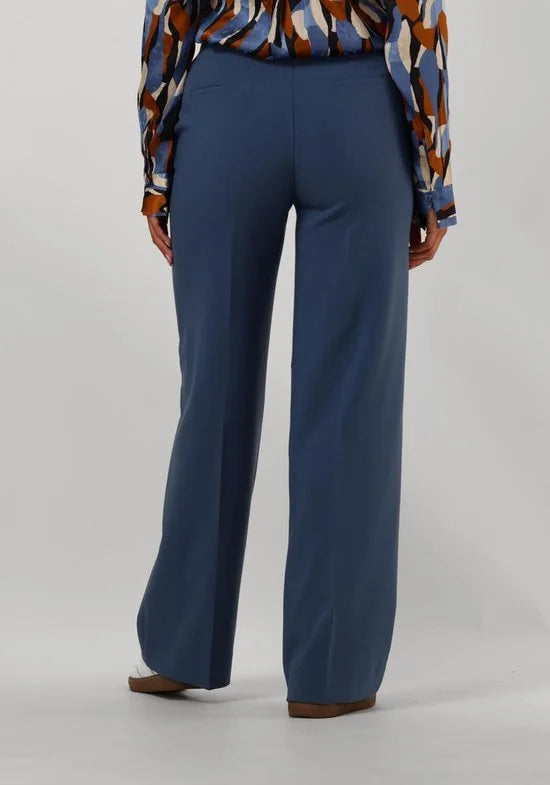 Another Label Moore Pants Broeken Dames - Blauw - Maat S