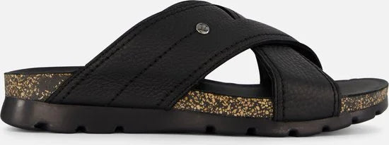 Panama Jack Salman C14 Slippers zwart Leer - Maat 46