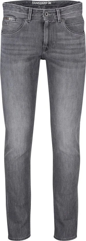 Vanguard - V850 Rider Jeans Stretch Mid Grey - Heren - Maat W 32 - L 36 - Slim-fit