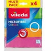 Vileda Microvezeldoek Colors 4 stuks