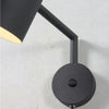 it's about RoMi Wandlamp Marseille - Zwart - 29x12x27cm - Binnen Modern