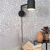 it's about RoMi Wandlamp Marseille - Zwart - 29x12x27cm - Binnen Modern