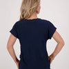 Top Blauw van Je m'appelle - Dames - Maat XXL