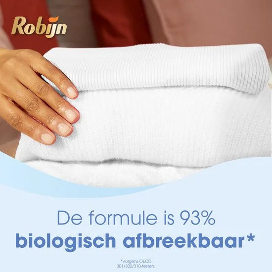 Robijn Stralend Wit Vloeibaar Wasmiddel - 6 x 20 wasbeurten - Voordeelverpakking
