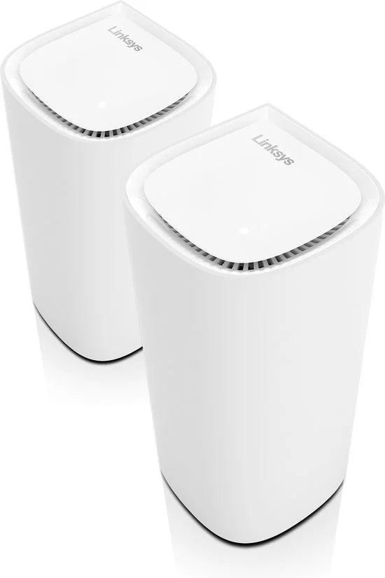 Linksys MX6202 Velop Pro - WiFi 6E - Mesh WiFi - Dual-Band - 5400 Mbps - 2-Pack - Wit