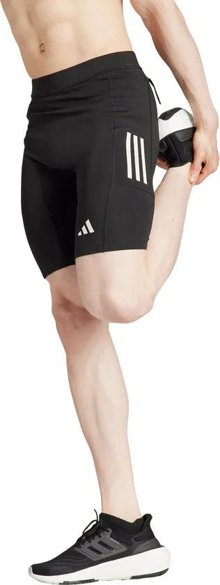 adidas Performance Own the Run Korte Legging - Heren - Zwart- L