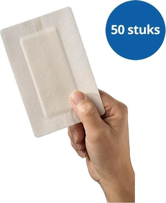 Hekaplast Border 6cm x 10 cm eilandpleister - 50 stuks