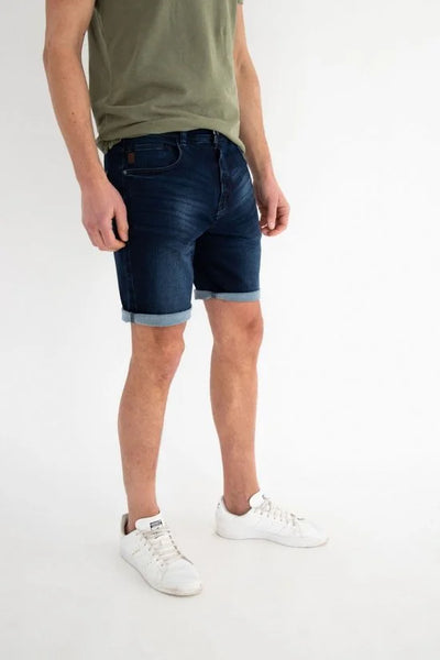 Donders Broek Jeans Short 76759 781 Dark Marine Mannen Maat - W31