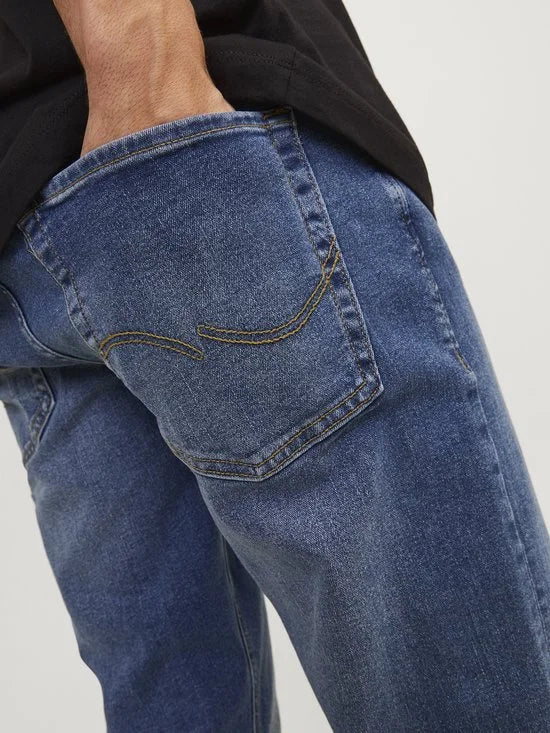 JACK & JONES Glenn Original loose fit - heren jeans - denimblauw - Maat: 28/30
