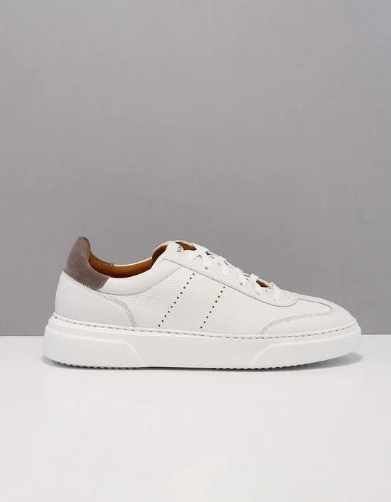 Magnanni 22444 sneakers heren wit  rugo blanco-tierra suede 41