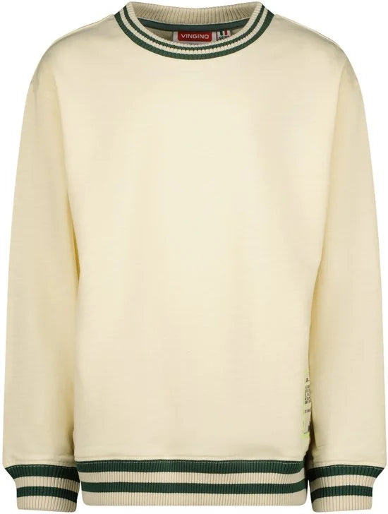 Vingino jongens sweater Nijo Artic White