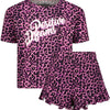 Vingino Pyjama Waranda Meisjes Pyjamaset - Floral lilac - Maat 116