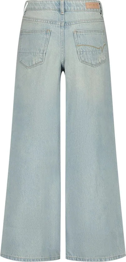 Vingino Jeans Cassie Pocket Meisjes Jeans - Light Vintage - Maat 152