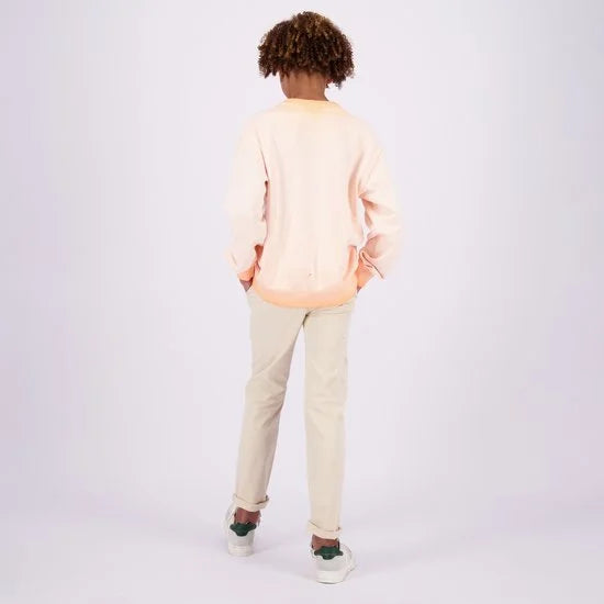 Vingino Neor Truien & Vesten Jongens - Sweater - Hoodie - Vest- Oranje - Maat 164