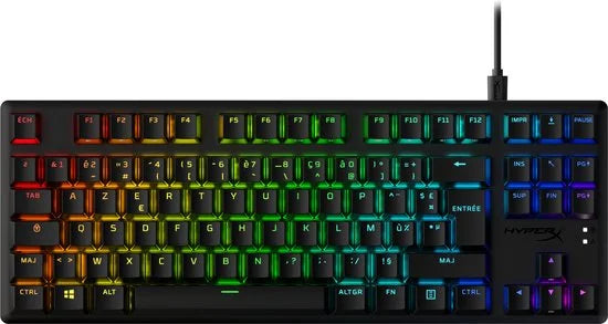 HyperX Alloy Origins Core PBT - Mechanisch Gaming Toetsenbord - HyperX Red Switch - Qwerty