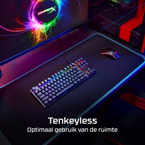 HyperX Alloy Origins Core PBT - Mechanisch Gaming Toetsenbord - HyperX Red Switch - Qwerty