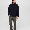 Brandit - Teddyfleece Troyer Sweater/trui - XL - Blauw