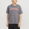 JACK&JONES - JJECALEB VARSITY TEE SS O-NECK NOOS JNR - Jongens - T-shirts