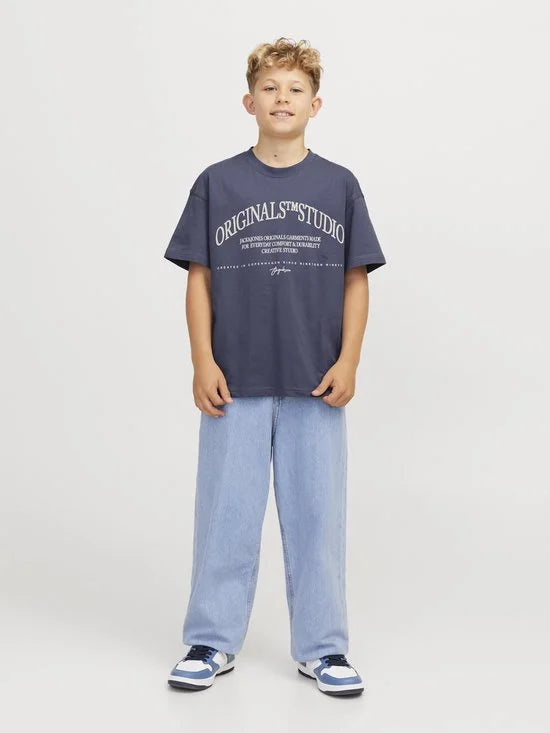JACK&JONES - JORFREDERIKSBERG MARGATEFRONT TEE BF JNR - Jongens - T-shirts
