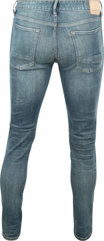 Cast Iron - Riser Jeans Lichtblauw - Heren - Maat W 34 - L 34 - Slim-fit