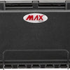 TechnoPack Grip 001, zwart met plukschuiminterieur, binnenafmetingen: 175 x 115 x 47mm