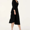 MS Mode Jurk Midi jurk met glitters