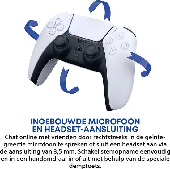 Sony PS5 DualSense draadloze controller - Wit