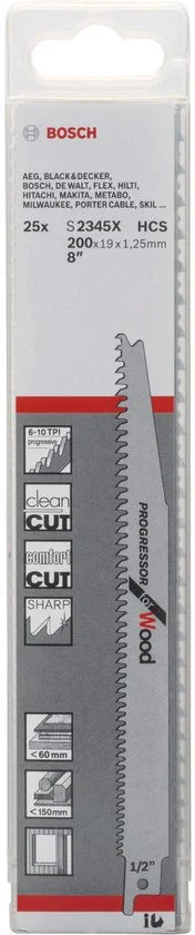 Bosch - Reciprozaagblad S 2345 X Progressor for Wood