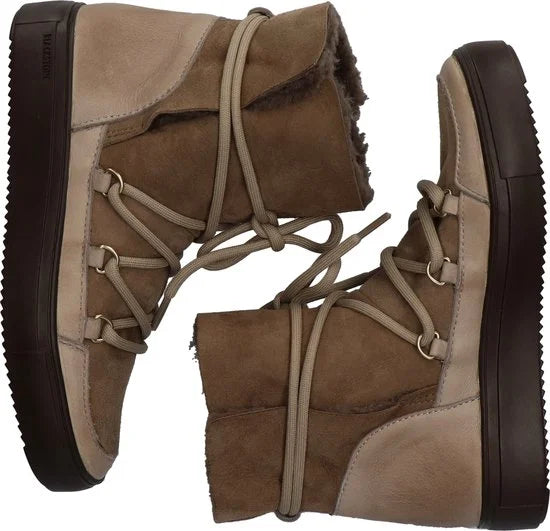 Blackstone UKI - Fossil - Boots - Vrouw - Brown - Maat: 39