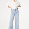 GARCIA Celia Wide Dames Wide Fit Jeans Blauw