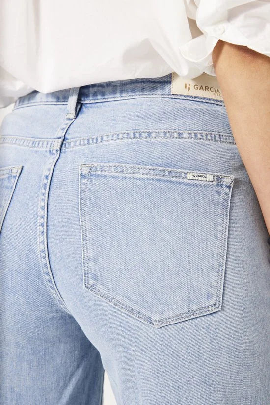 GARCIA Celia Wide Dames Wide Fit Jeans Blauw