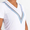 SJENG SPORTS - evelinn - Tennis t-shirt korte mouw dames - Wit