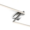 LED-paneel, plafondlamp dimbaar, afstandsbediening, kleurtemperatuurregeling, nachtlampje, 24 W wit-zwart, Ø40cm