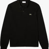 Lacoste Classic Fit polo lange mouw - zwart