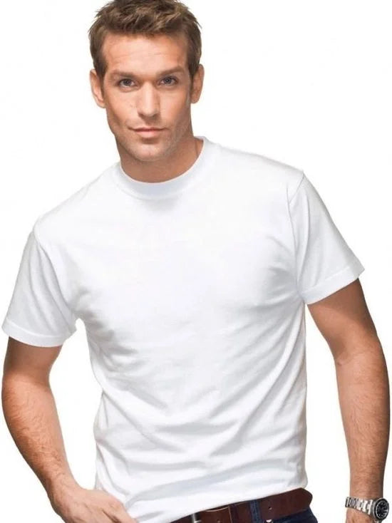 Fruit of the loom Witte Heren T-shirts - 7 Stuks - Voordeelverpakking - Maat M